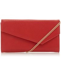 dune envelope clutch bag