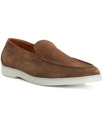 Dune - Boltman Suede Casual Loafers - Lyst