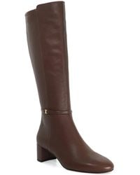 Dune - Seoul Heeled Knee-High Boots - Lyst