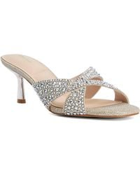 Dune - Monette Cut-Out Heeled Mules - Lyst