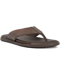 Dune - Inside Leather Toe Post Sandals - Lyst