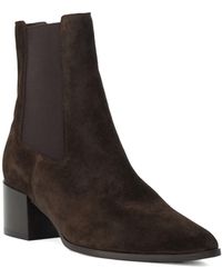 Dune - Pimo Block-Heel Ankle Boots - Lyst