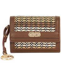 Dune - Kimble Reptile-Effect Leather Card Holder - Lyst