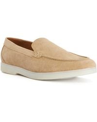 Dune - Boltman Suede Casual Loafers - Lyst