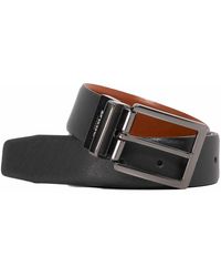 Dune - Opra Reversible Leather Belt - Lyst