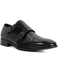 Dune - Solutions Toe Cap Double Monk Shoes - Lyst