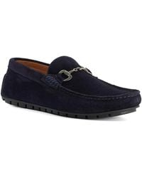 Dune - Brackon Wf Suede Snaffle Trim Moccasins - Lyst