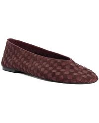 Dune - Homely Woven Ballet Flats - Lyst