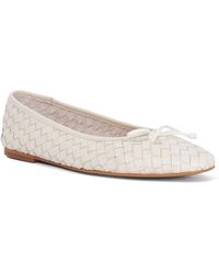 Dune - Wf Heat Woven Ballet Flats - Lyst
