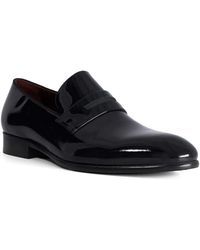 Dune - Simpso Patent Slip-On Loafers - Lyst