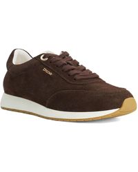 Dune - Ettah Suede Lace-Up Runner Trainers - Lyst