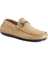 Dune - Brackon Wf Suede Snaffle Trim Moccasins - Lyst