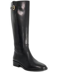 Dune - Wf Tali Buckle-Detail Knee-High Boots - Lyst