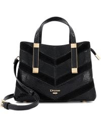 Dune - Dinkydorry Textured Tote Bag - Lyst