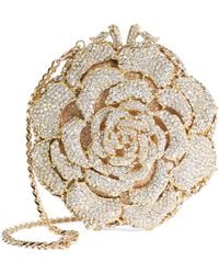 Dune - Bling Floral Diamante Embellished Clutch - Lyst