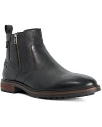 Dune - Scouter Zip-Detail Ankle Boots - Lyst