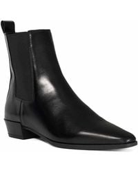 Dune - Parkas Chisel Toe Low Heel Chelsea Ankle Boots - Lyst