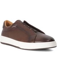 Dune - Troys Troys Lace-Less Cupsole Trainers - Lyst