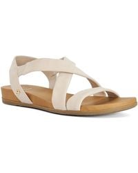 Dune - Landies Flat Sandals - Lyst