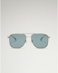 dunhill - Uomo Luxury Occhiali Da Sole Barley Bridge Con Montatura Rettangolare - Lyst