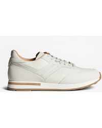 dunhill - Luxury Duke Ii Leather Runners - Lyst