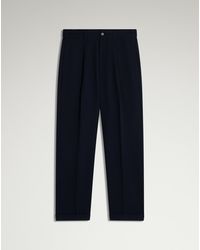 dunhill - Herren Luxury Chinohose Aus Baumwoll-Woll-Mohair-Twill Mit Einzelner Bundfalte Und Spitz Zulaufendem Bein - Lyst