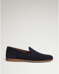 dunhill - Herren Luxury Aldford Slipper Aus Veloursleder - Lyst
