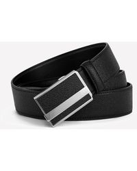dunhill - Luxury 35Mm Longtail Automatic Buckle Cadogan Leather Belt - Lyst