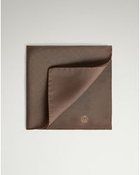 dunhill - Luxury Silk Diamond Neats Printed Pocket Square - Lyst