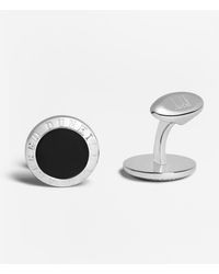 dunhill - Luxury Onyx Ad Coin Cufflinks - Lyst