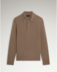 dunhill - Uomo Luxury Polo A Maniche Lunghe - Lyst