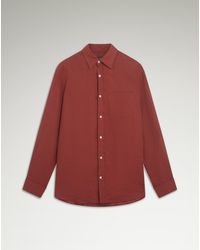 dunhill - Luxury Linen Button Down Shirt - Lyst