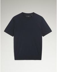 dunhill - Luxury Sea Island Cotton Short Sleeve T-Shirt - Lyst