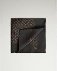 dunhill - Luxury Silk Diamond Neats Printed Pocket Square - Lyst