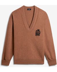 dunhill - ' Luxury Cashmere V Neck Jumper - Lyst