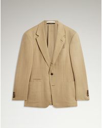 dunhill - Luxury Wool Twill Windowpane Check Bourdon Sports Coat - Lyst