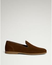 dunhill - Luxury Aldford Suede Slippers - Lyst