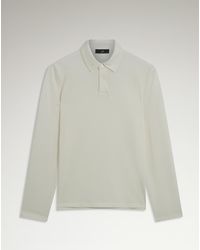 dunhill - Uomo Luxury Polo A Maniche Lunghe - Lyst