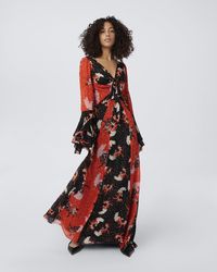 dvf maxi dress sale
