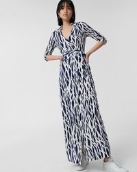 dvf maxi dress sale