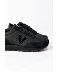 new balance x uo black 501 running sneaker