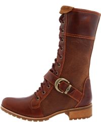 timberland calf length boots