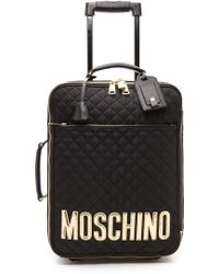 moschino suitcase