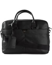 armani mens briefcase