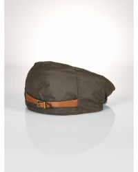 oilcloth driving cap