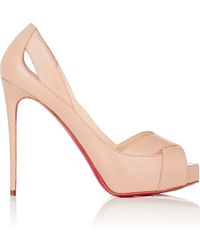 us replica cl shoes - Christian louboutin \u0026#39;galu\u0026#39; Laser Cut Half D\u0026#39;orsay Pump in Gold ...