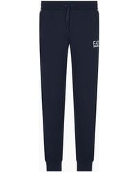 EA7 - Asv 7 Lines Jogginghose Aus Einer Baumwoll-Mischung - Lyst