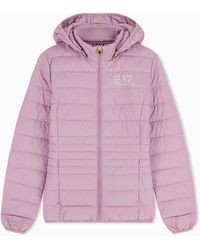 EA7 - Padded Jacket - Lyst