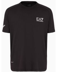 EA7 - Tennis Pro T-shirt In Ventus7 Technical Fabric - Lyst