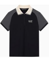 EA7 - Polo Shirt Golf Pro Regular Fit - Lyst